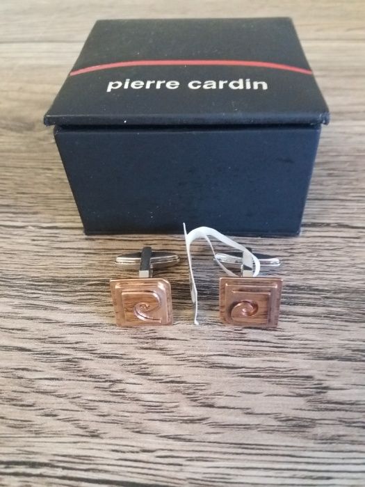 Запонки Pierre Cardin, серебро 925 проба