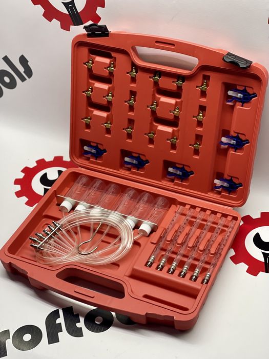 Тестер обробки дизельних форсунок Common Raill з комплектом адаптерів