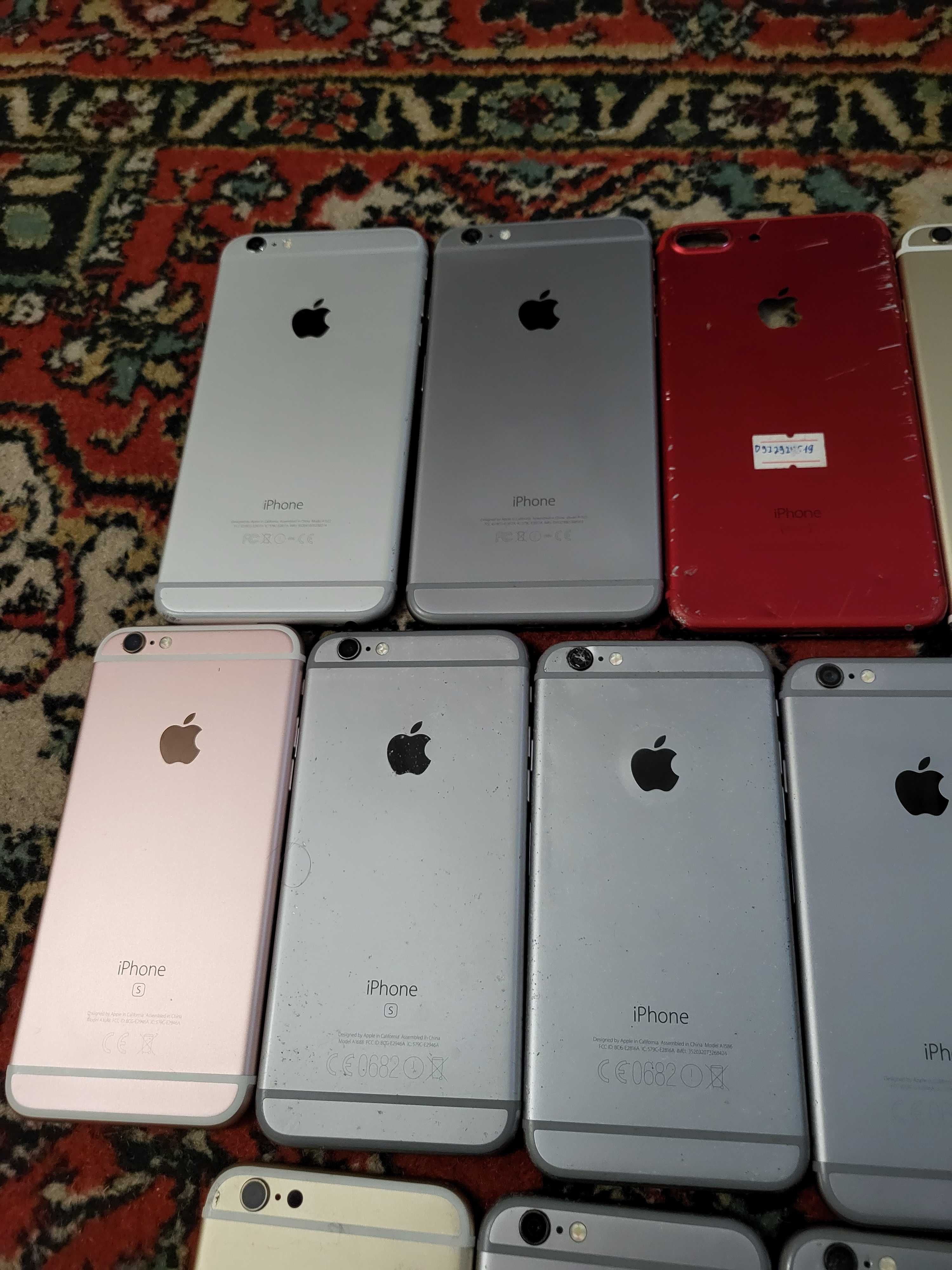 Ціна за весь лот apple iphone 6/6s/5s/7+/8 plus