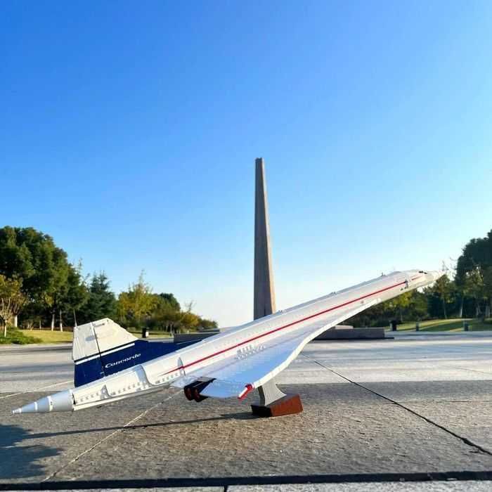 Klocki CONCORDE na wzór zestawu 10318 Nowe! 2083 części, 1 metrowy!