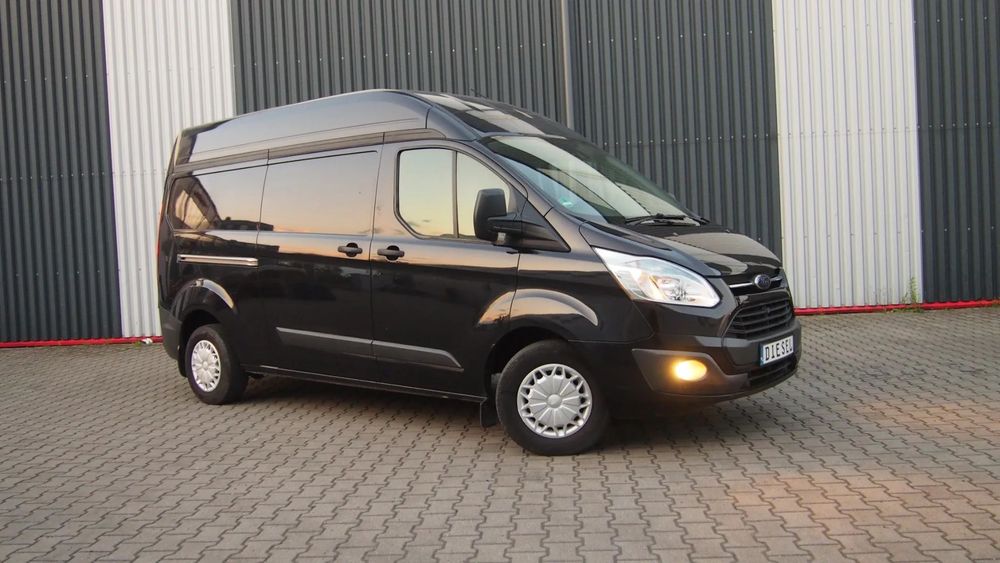 Ford Transit Custom Long*L2H2*PDCx2*Doświetlanie Zakrętów*Podgrzewane Fotele*Szyba*EURO 5