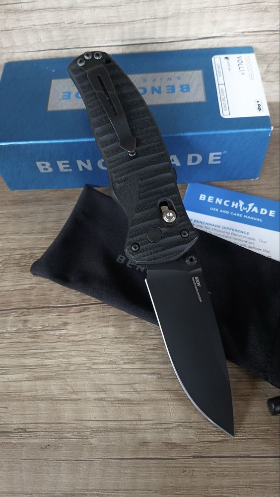 Benchmade Volli S30V Discontinued. Оригінал! Складний ніж.