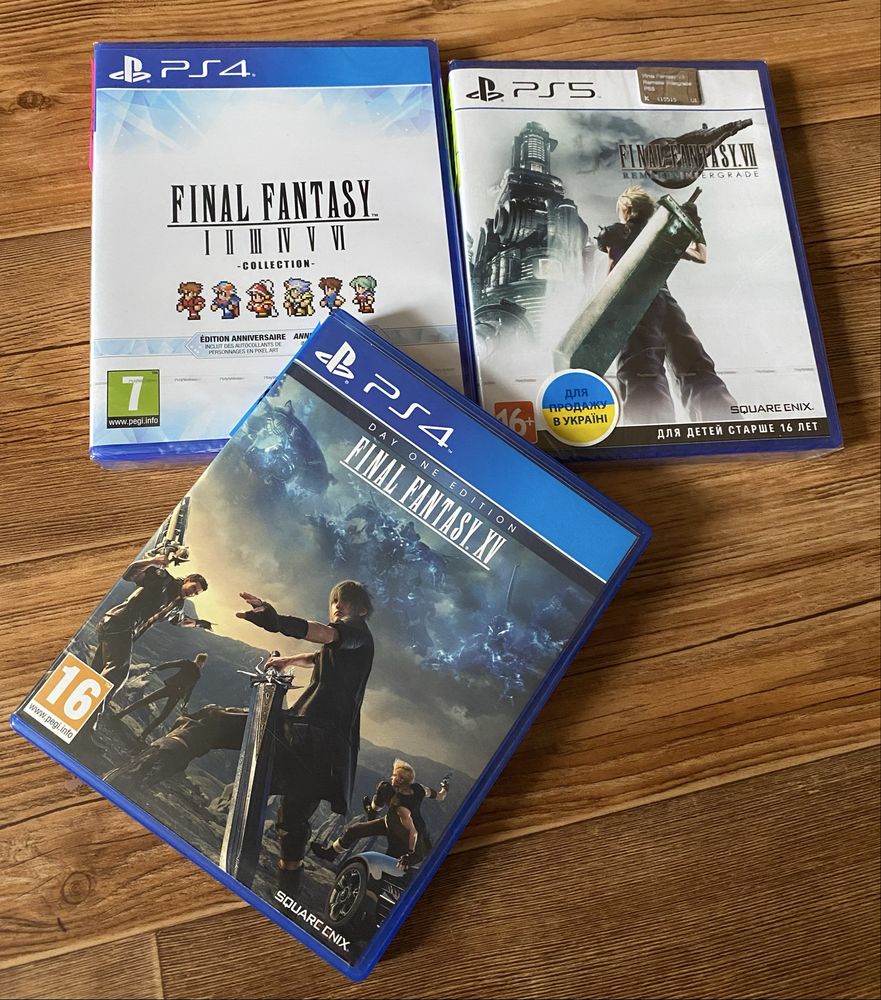 Sony PS4: Final Fantasy, FarCry, Witcher, God of War, A Way Out, Knack