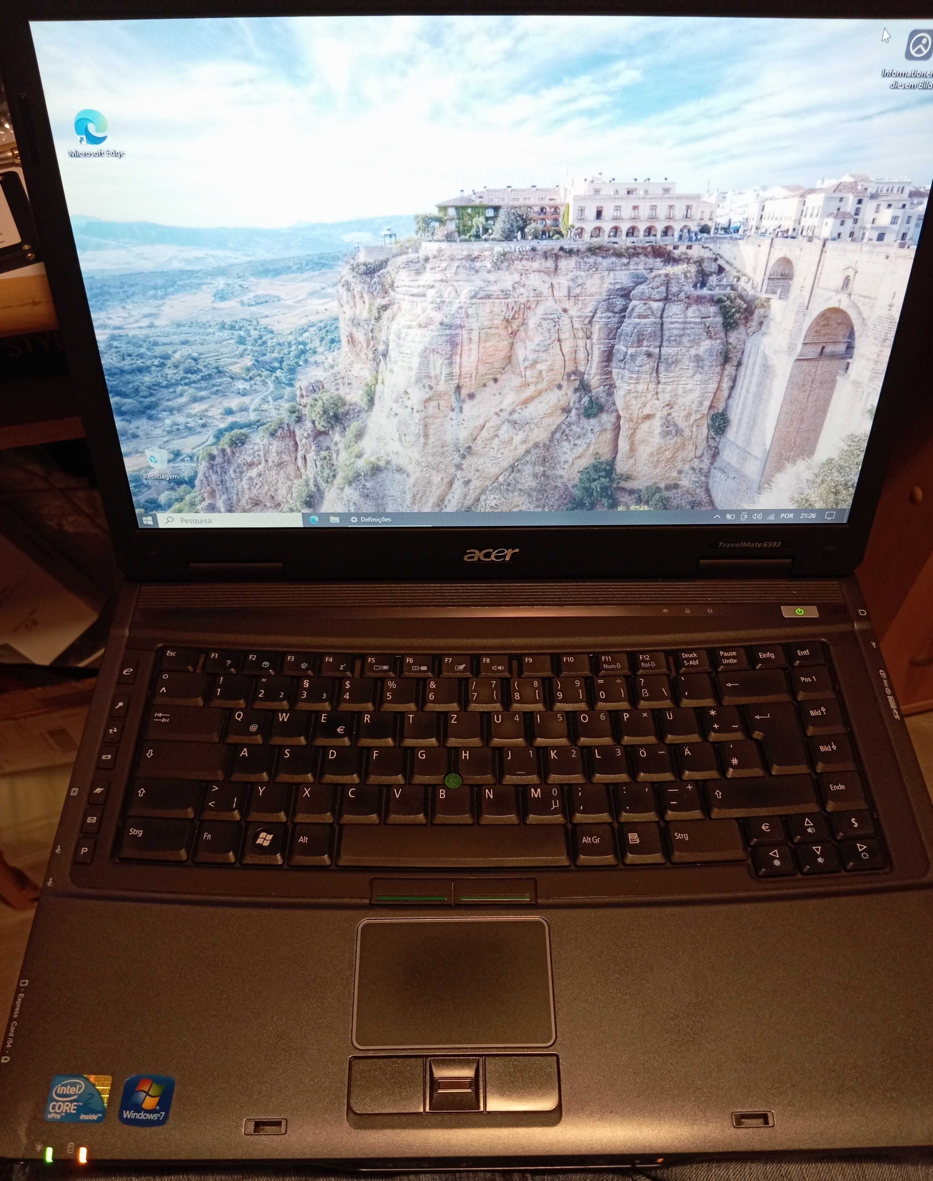 Portátil Acer TravelMate
