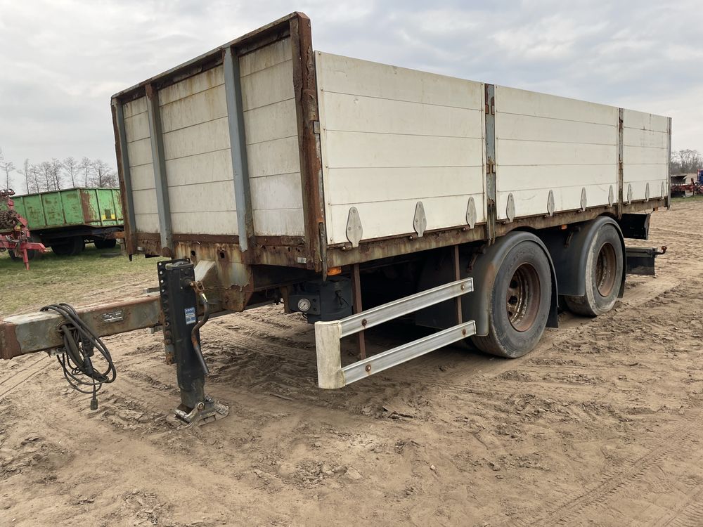 Przyczepa DAPA 14 ton Kel Berg Nopa  tandem Platforma