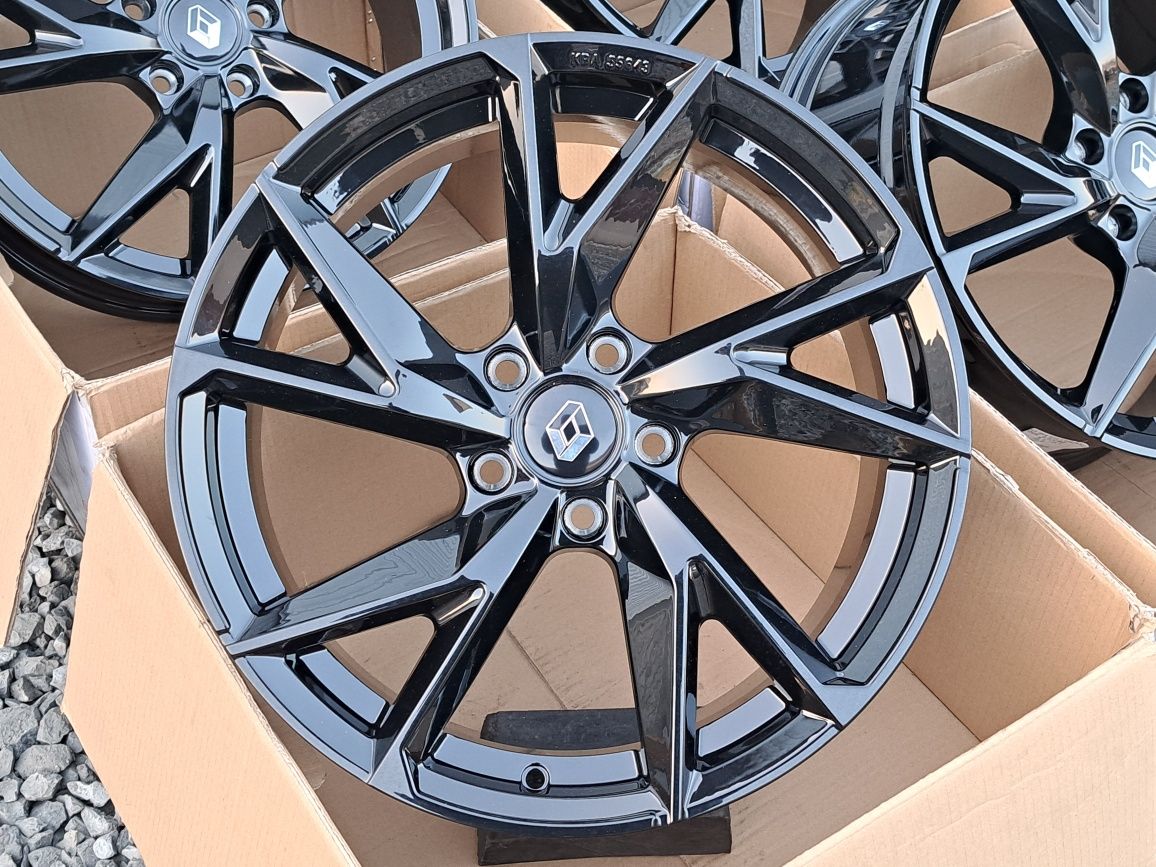 Alufelgi 18 RENAULT 5x114 Kadjar Laguna Megane Talisman Koleos CA23 BL