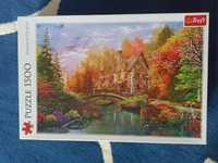 Puzzle Chatka 1500 Trefl Kompletne