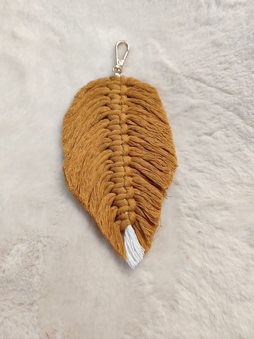 Porta chaves macramé