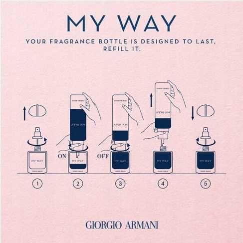 Giorgio Armani My Way perfumy refill 100ml