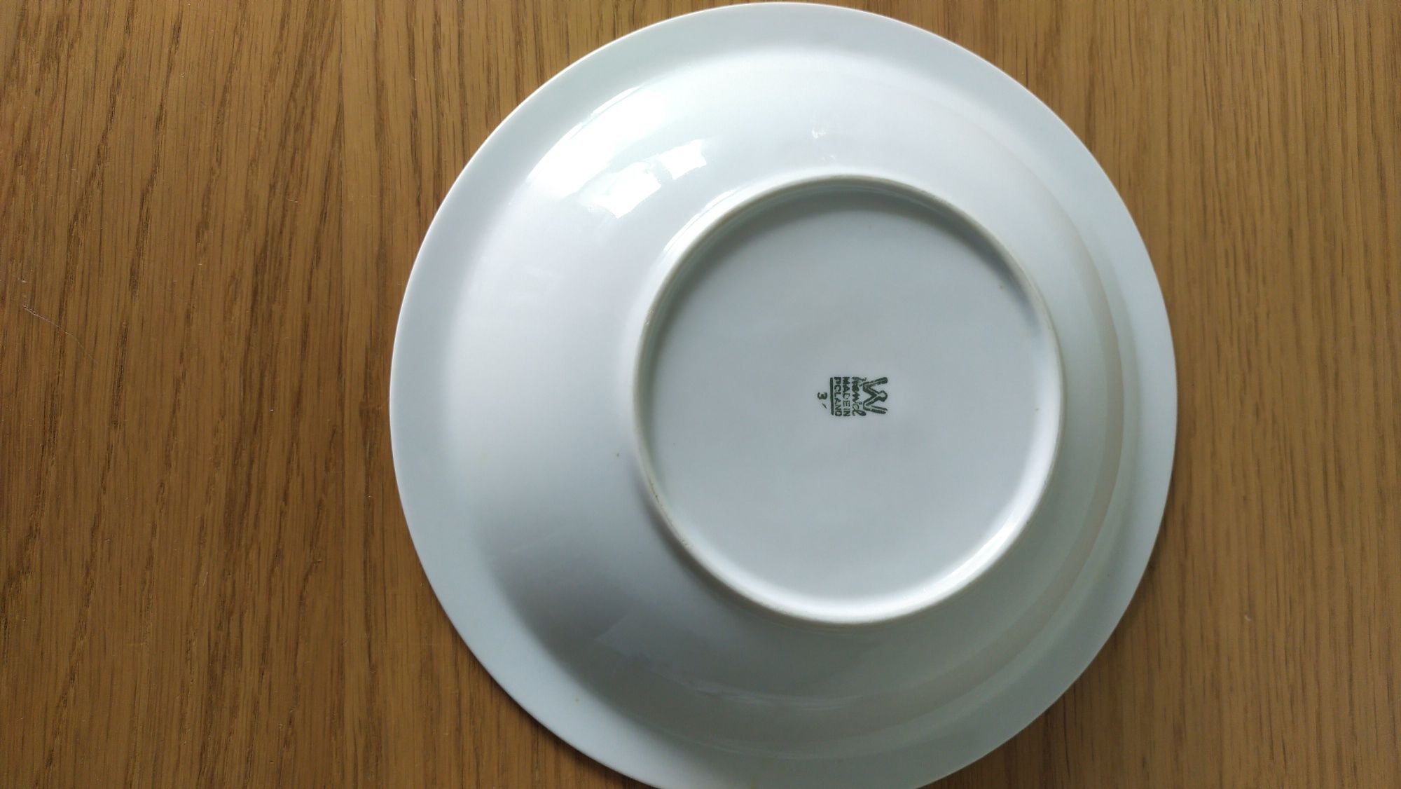 Talerz porcelanowy obiadowy głęboki Wawel Krzysztof PRL
