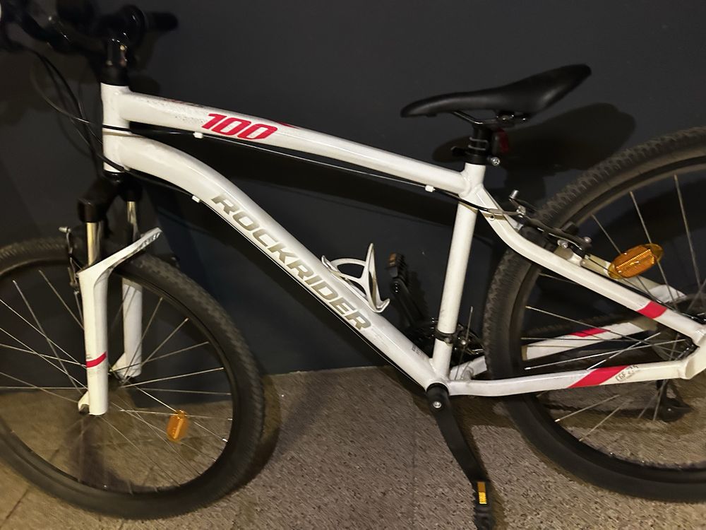 Bicicleta Rockrider ST100 branca