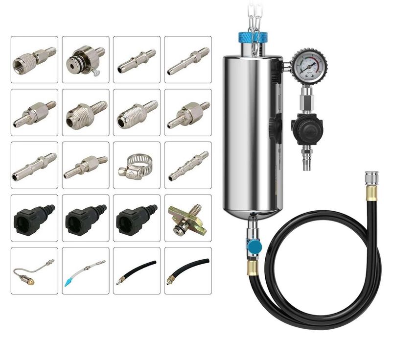 ZESTAW DO CZYSZCZENIA WTRYSKIWACZY UKŁADÓW PALIWA AUTOOL C80