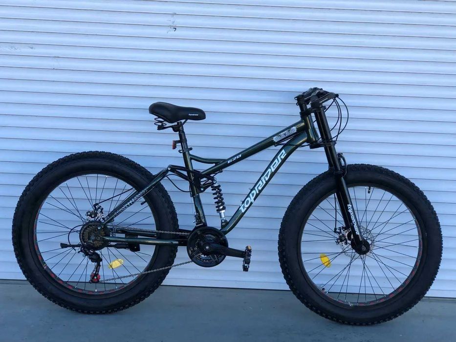 Горний велосипед фетбайк 26 дюймов Хаки