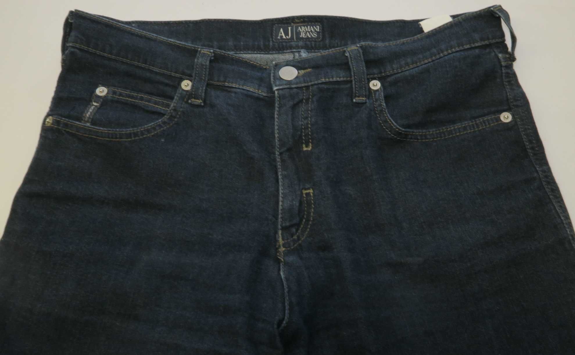 Armani Jeans spodnie jeansowe jeansy 31 proste