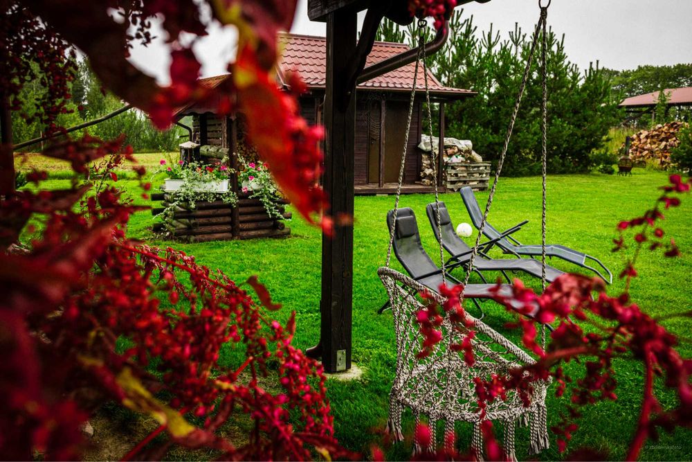 domek na Kaszubach Pan Tadeusz, łowisko, sauna