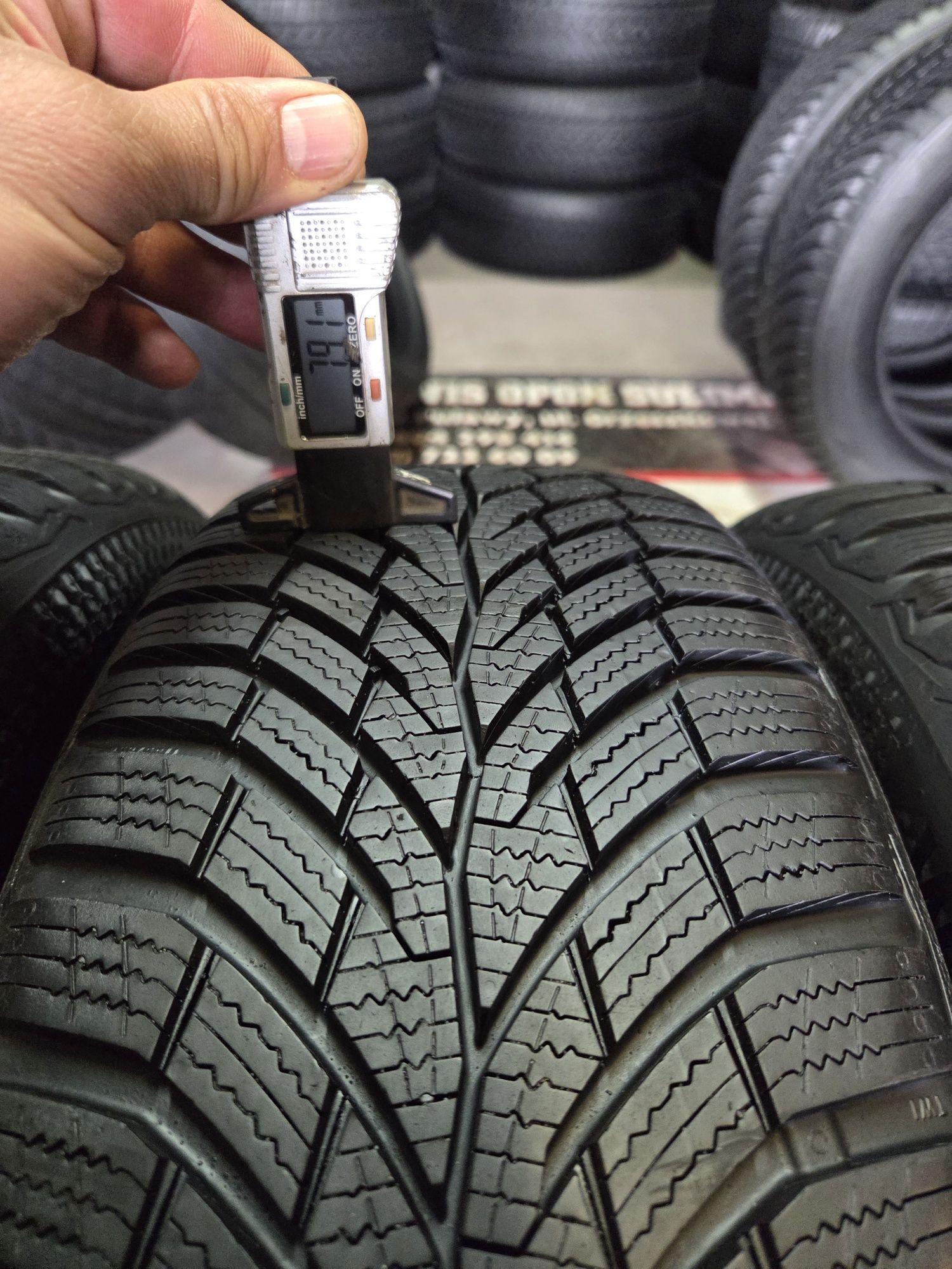 opony używane 205/55R16 Continental Wintercontact TS 870
