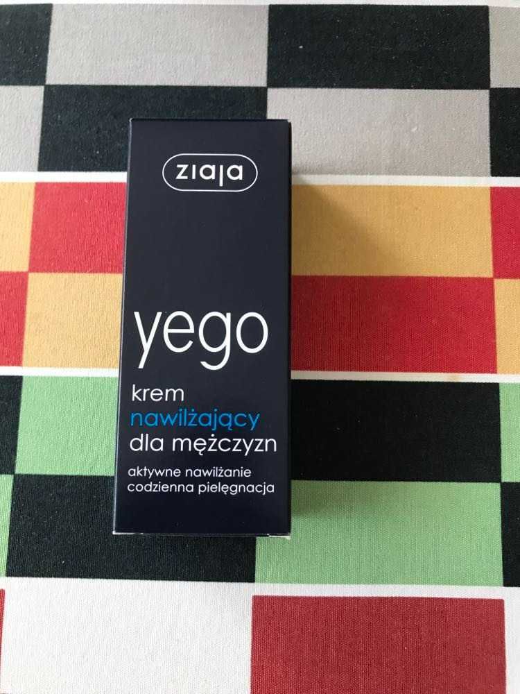 Zestaw: Ziaja krem nawilżający dla mężczyzn i Neutrogena pomadka.