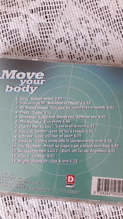 CD Move your body_Real workout music