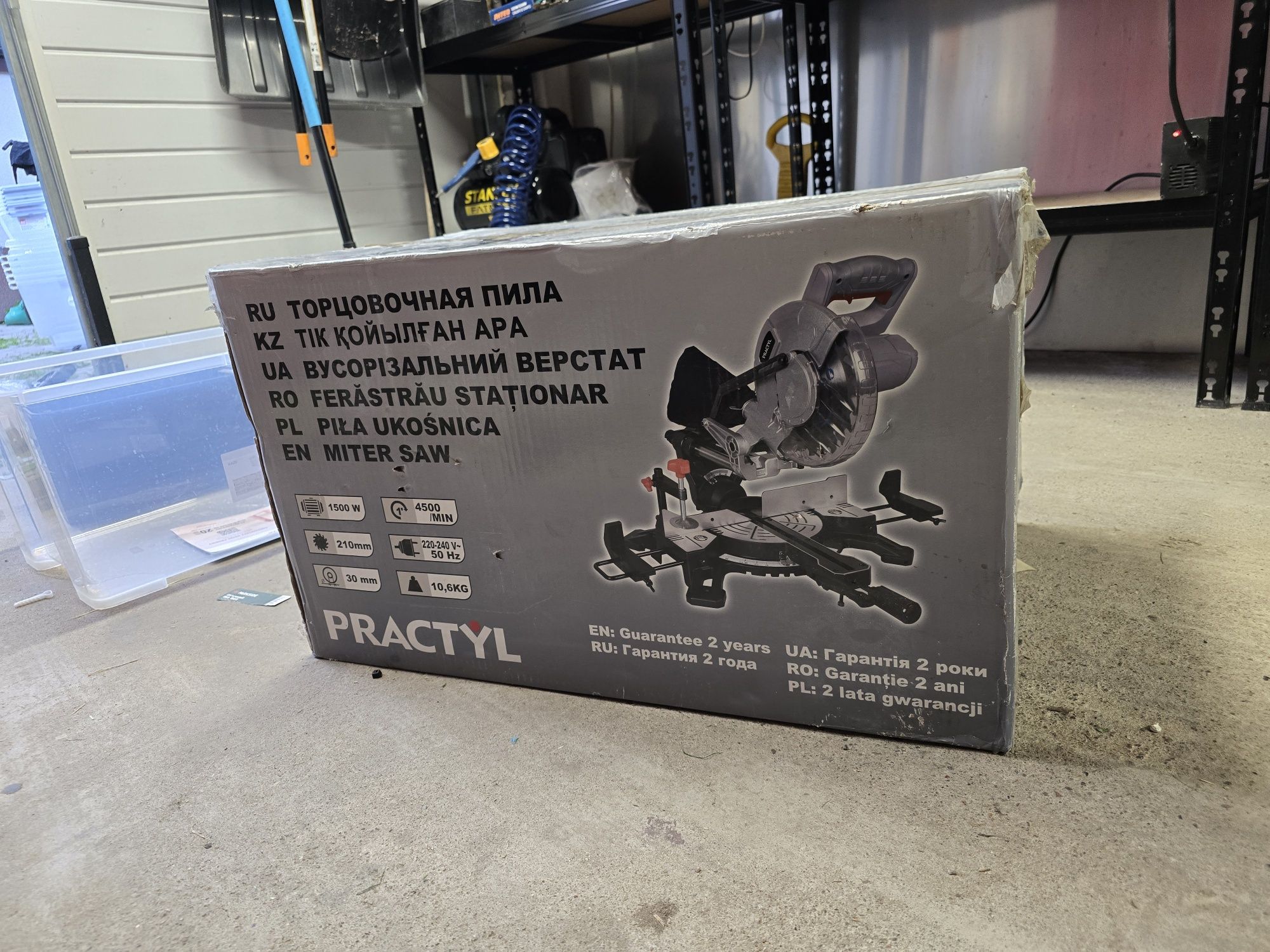Pilarka ukosowa ukośna piła 1500W 210 mm PRACTYL jak NOWA