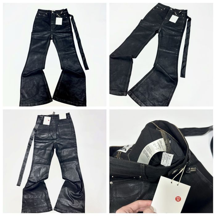 Джинси джинсы клеш Rick Owens flared jeans opium archive erd black M