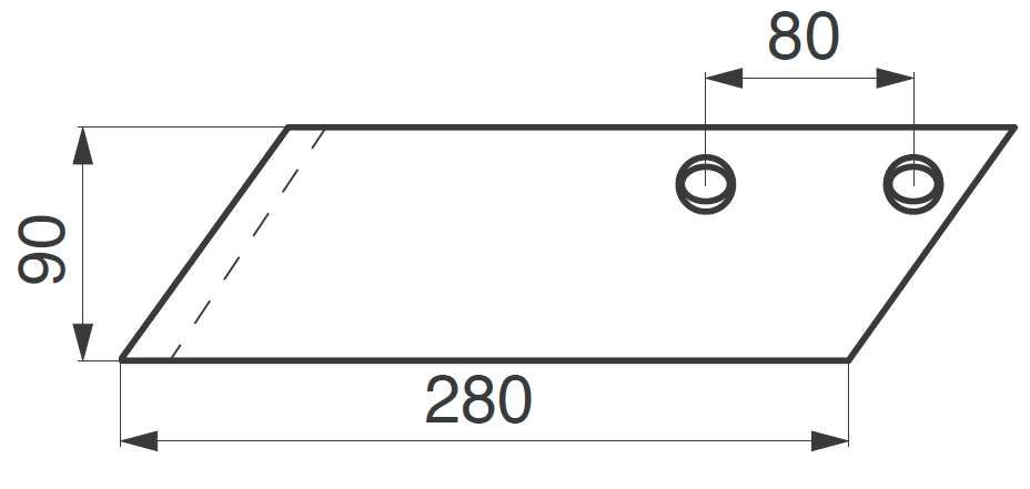 Dłuto pasujące do Overum XL 94610 / 94611