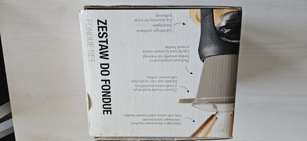 Zestaw żeliwny do fondue SMUKEE KITCHEN