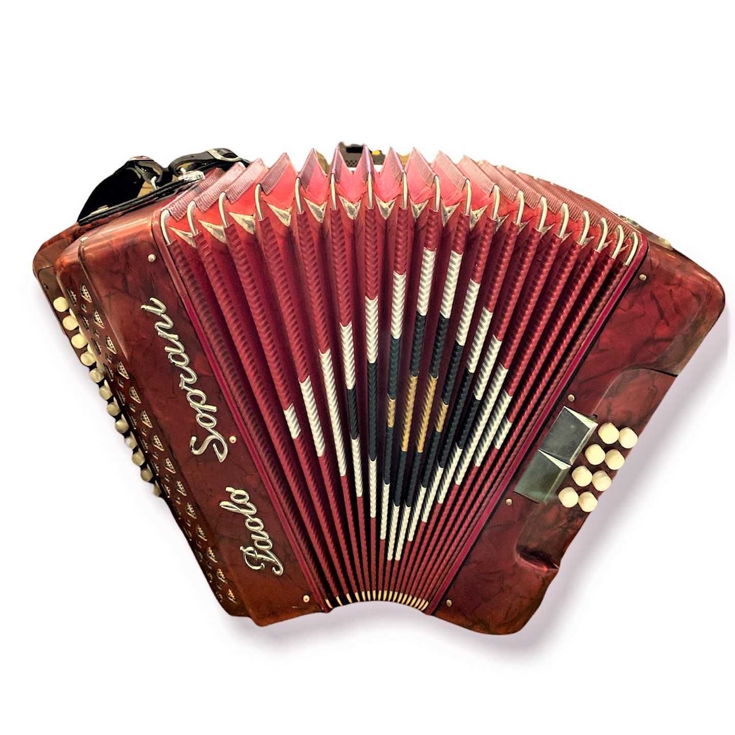 Concertina Paolo Soprani 4ª Voz Sol c/Mudanças