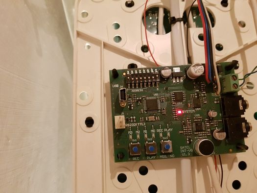 SATEL moduł zdalnego zarządzania głosowy INT-VG wrl