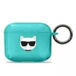 Karl Lagerfeld KLA3UCHFL AirPods 3 cover niebieski/blue Choupette