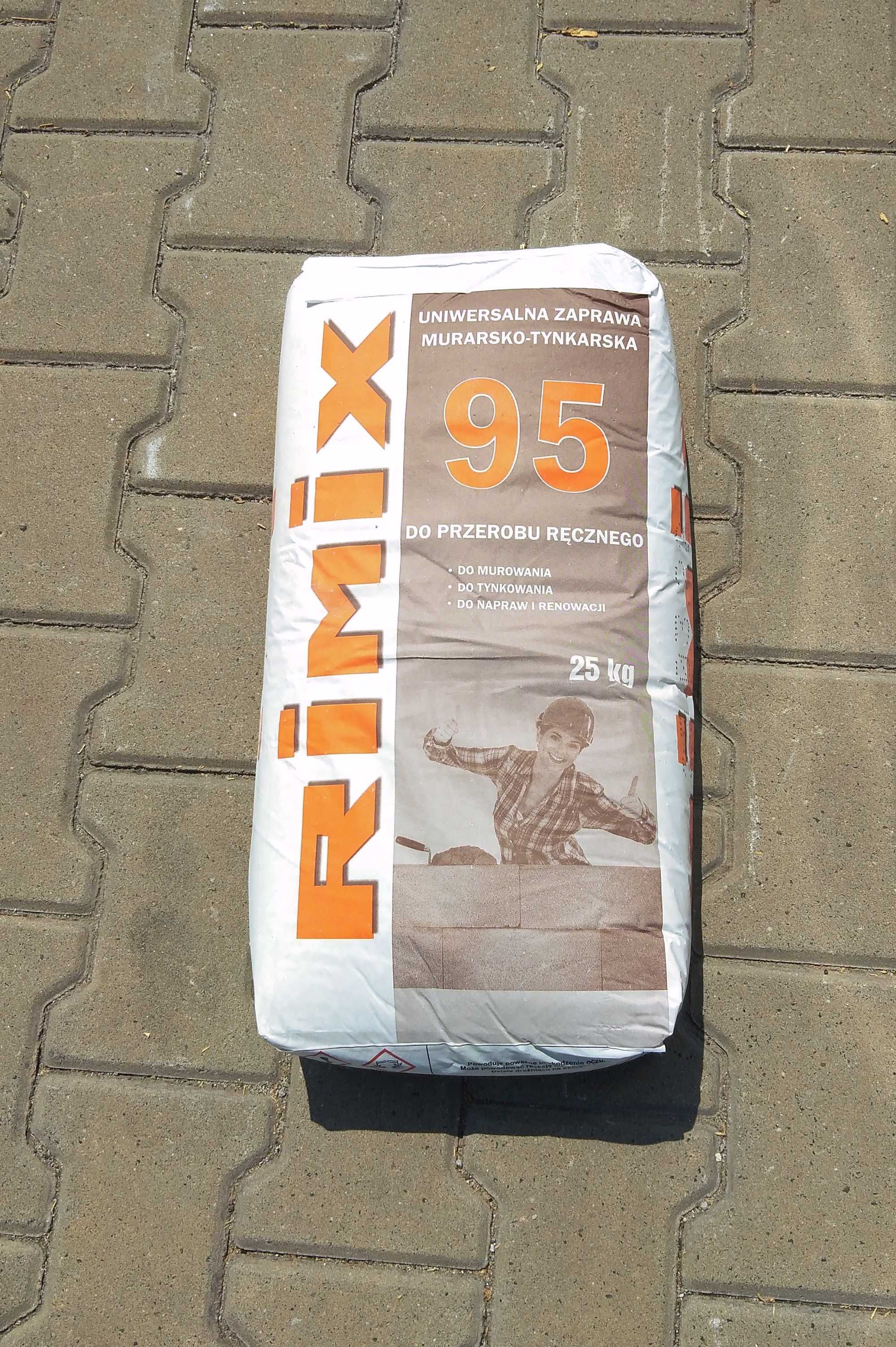 Zaprawa murarsko-tynkarska Rimix 95 25kg DOSTĘPNE - ceny brutto