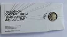 2 euros proof Portugal 2021 - Presidência