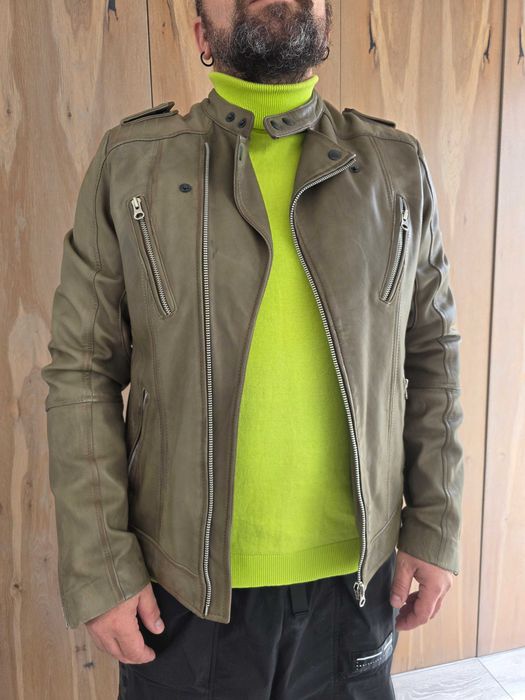 Casaco de pele genuína italiana Bray