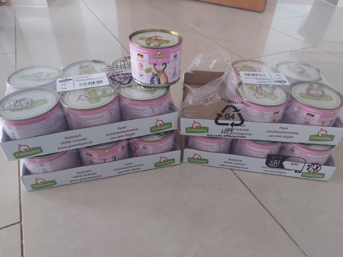 Granatapet Karma mokra dla kota, premium. Owoce morza 200gx23szt