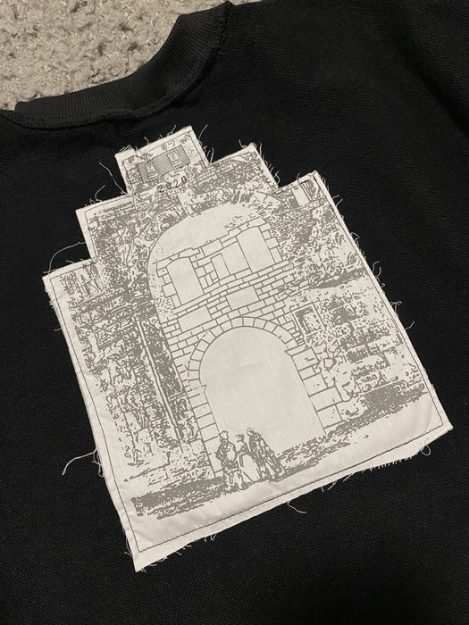 Світшот чоловічий CAV EMPT з дизайн принтом котон made in japan