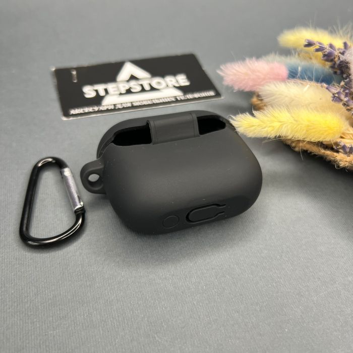 Чехол Samsung Galaxy Buds 3 FE силиконовый Pro противоударный карабин