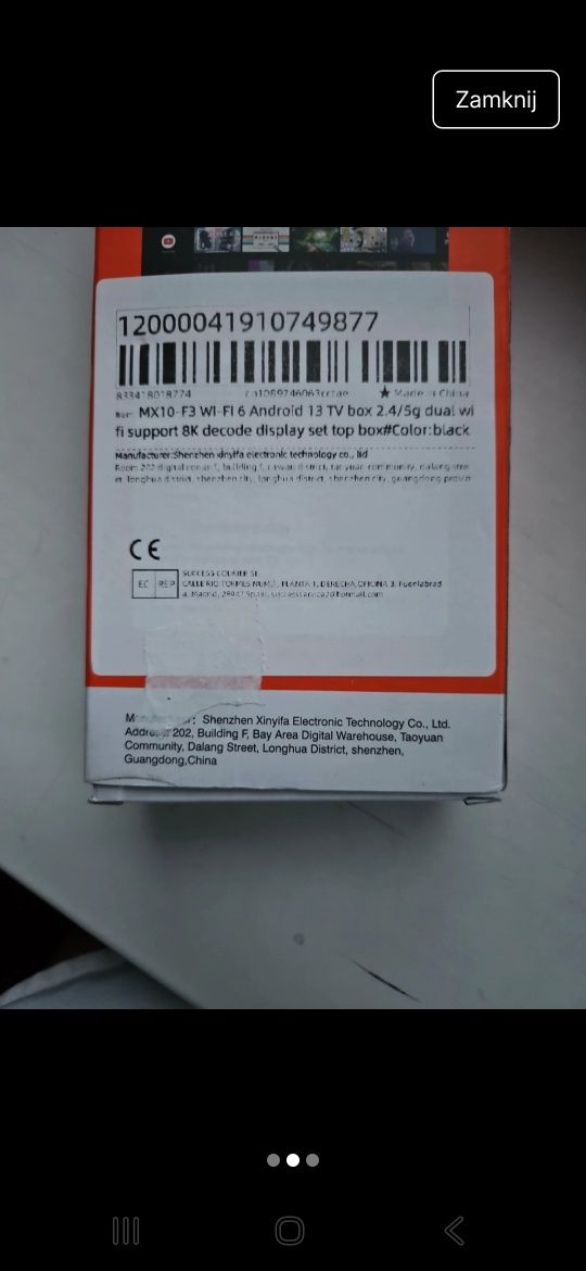 Przystawka tv box