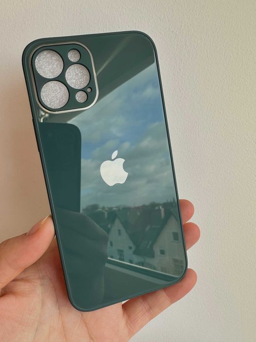 Etui, Case iPhone 11, 12, 12 Pro 11 Pro Max 12 Pro Max imitacja szkła!