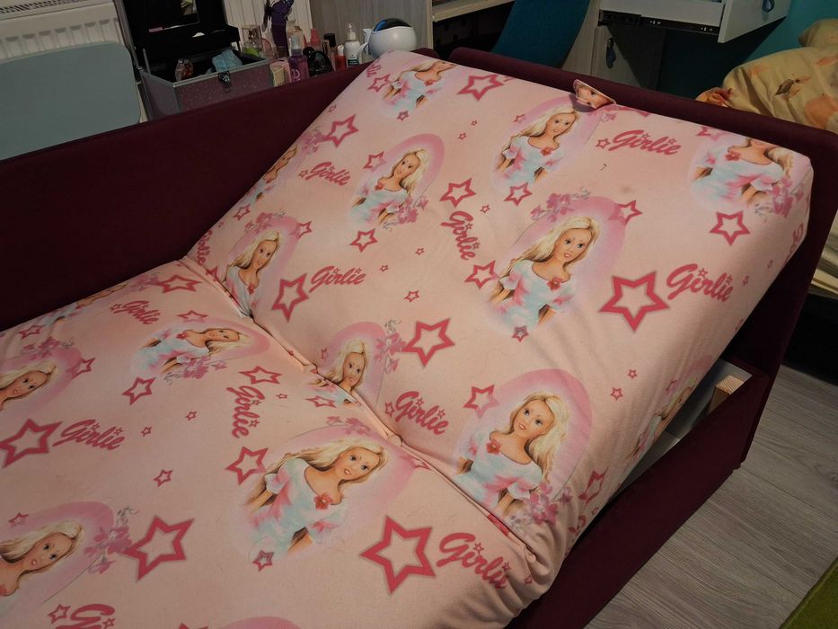 Łożko/tapczan/sofa dziecięca Barbie