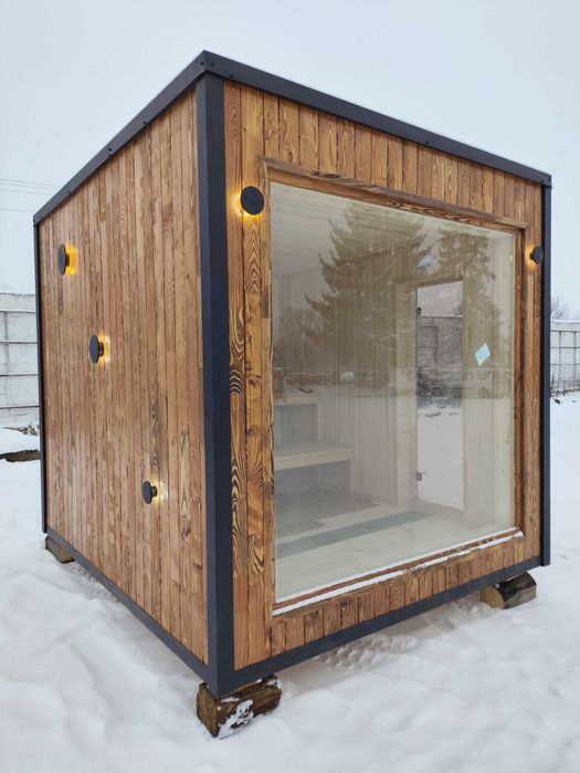 Сауна баня Модульна баня Сауна з панорамою Сучасна лазня