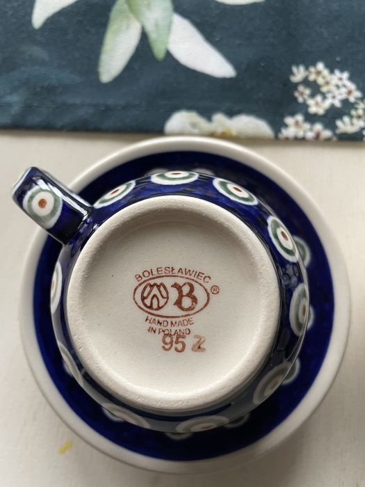 Filiżanki bolesławiec