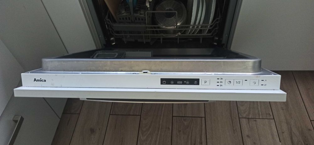 Zmywarka Amica 60 cm, do zabudowy, idealny stan
