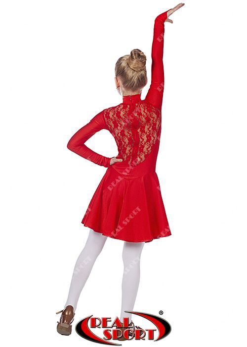Платье рейтинговое для танцев, бейсик RS 1494