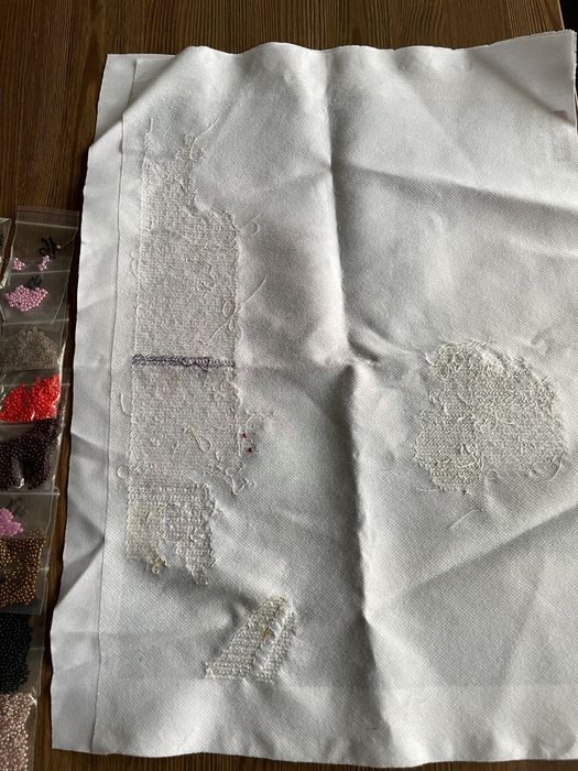 Пано, картина бисером, полотно, Париж