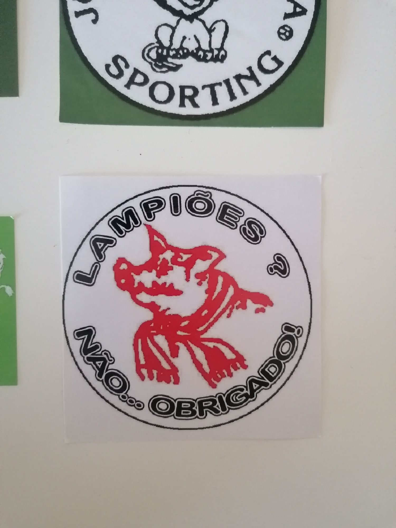4 autocolantes Juve Leo Ultras Sporting