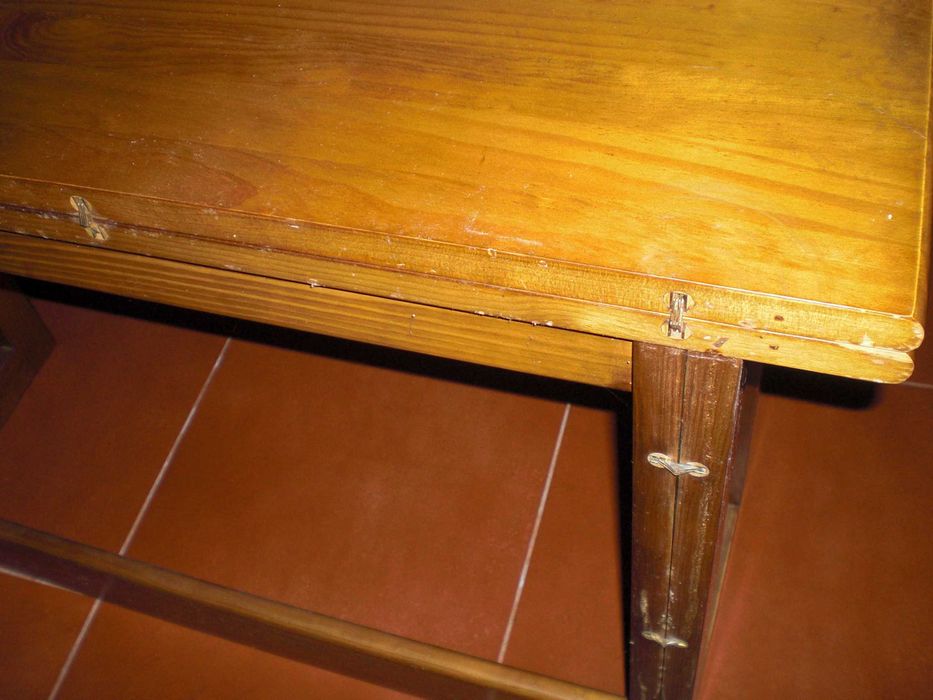 Mesa de cozinha de encartar