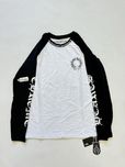лонгслив Chrome Hearts archive logo white black maison margiela rick
