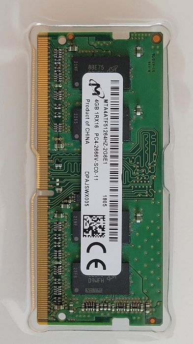 DDR4 2666MHz SO-DIMM 2x 4GB64551621331587120