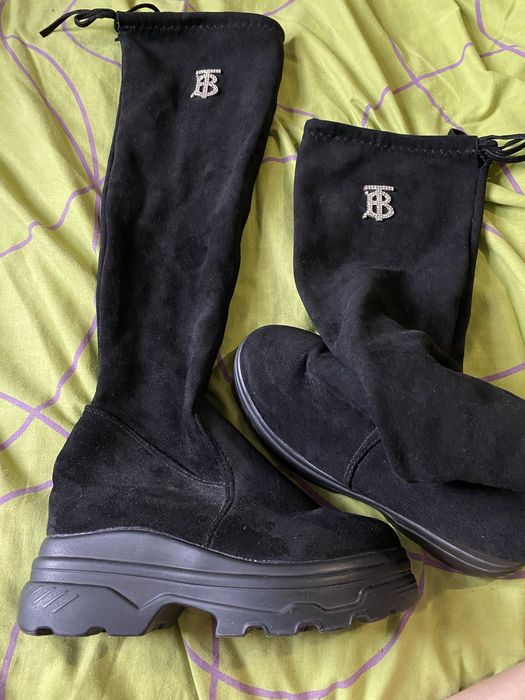 Ботфорти жіночі утеплені. 39 розмір