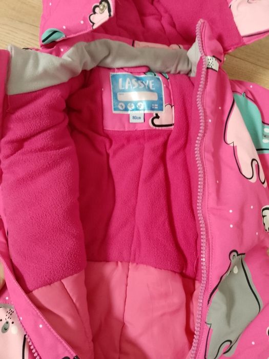 Зимовий комбінезон на дівчинку