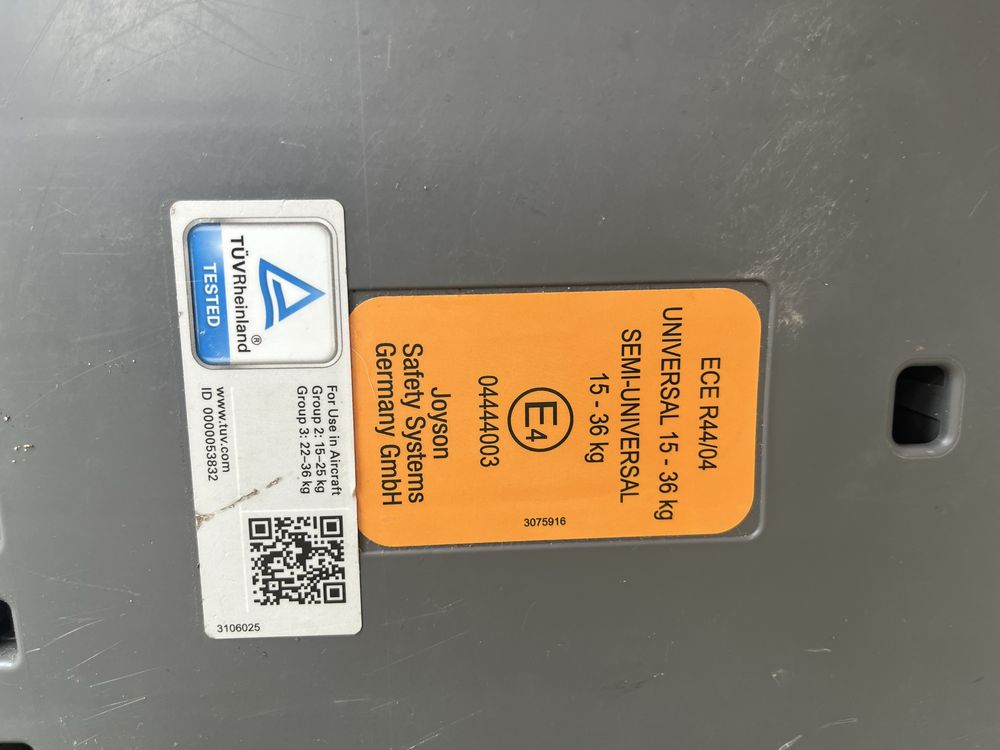 Fotelik samochodowy takata maxi 15-36 jg